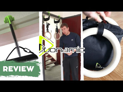 Duonamic Eleviia (with Gymnastic Rings) Unboxing & Review - Worlds Smallest Portable Pull-Up Bar