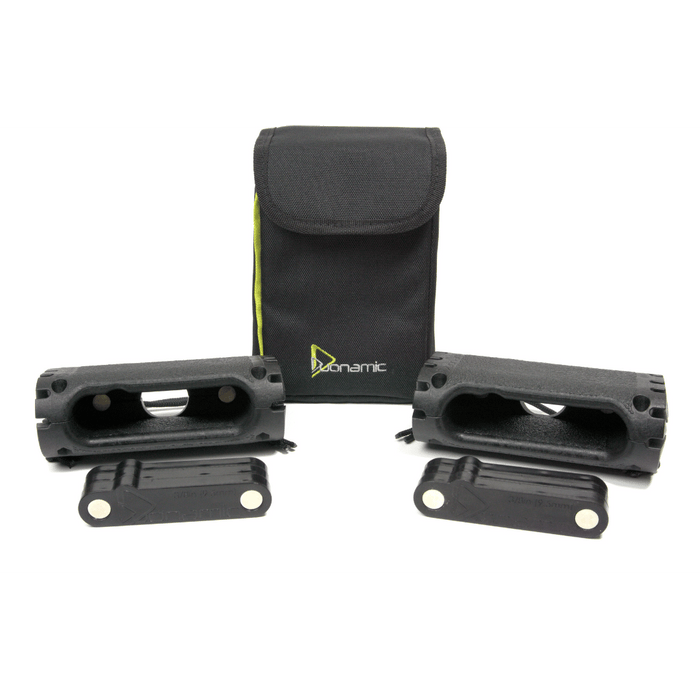 Compact fitness training accessories for travel and home workout use